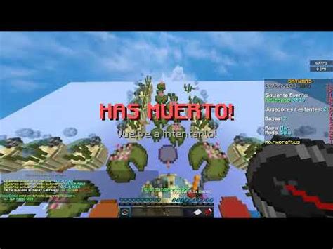 Minecraft PvP Skywars Sin Ganar YouTube