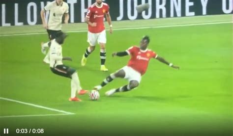 Pogba Red Card Challenge Vs Keita Video