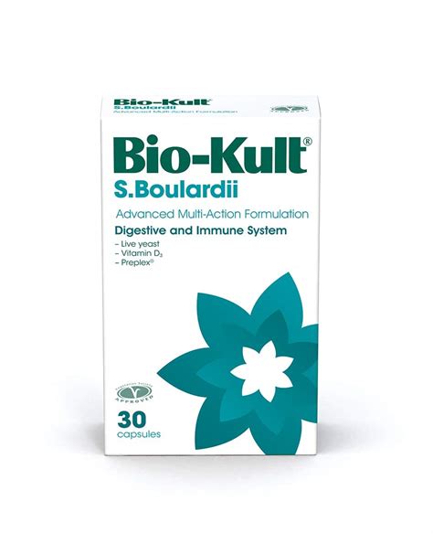 Bio Kult Bio Kult S Boulardii Probiotic Capsules Saccharomyces Boulardii Yeast And Vitamin D3