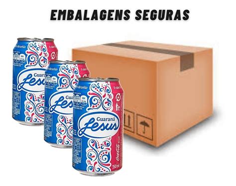 Refrigerante Guarana Jesus Fardo 12 Latas 350ml Maranhão MercadoLivre