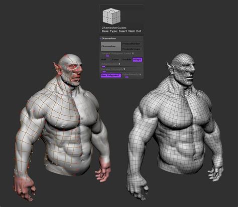 I Ve Always Finished Sculpting The Blockout In Zbrush And Then Used