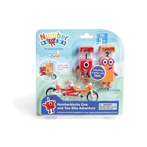 Numberblocks One And Two Bike Adventure Hand 2 Mind Playwell Canada Toy Distributor