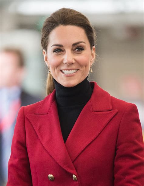 Kate Middleton Red Jacket May 2019 Popsugar Fashion Uk Photo 20