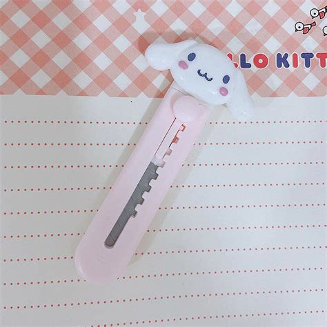 Sanrioed Art Knife Kawaii Melody Kuromi Hellokitty Pom Purin