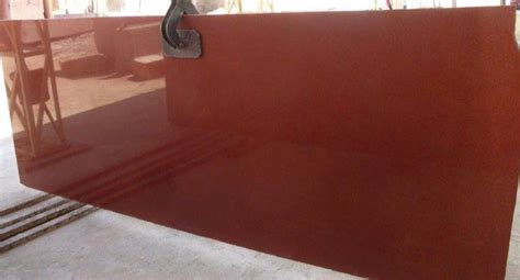 Mm Lakha Red Granite Slab For Countertops At Rs Square Feet