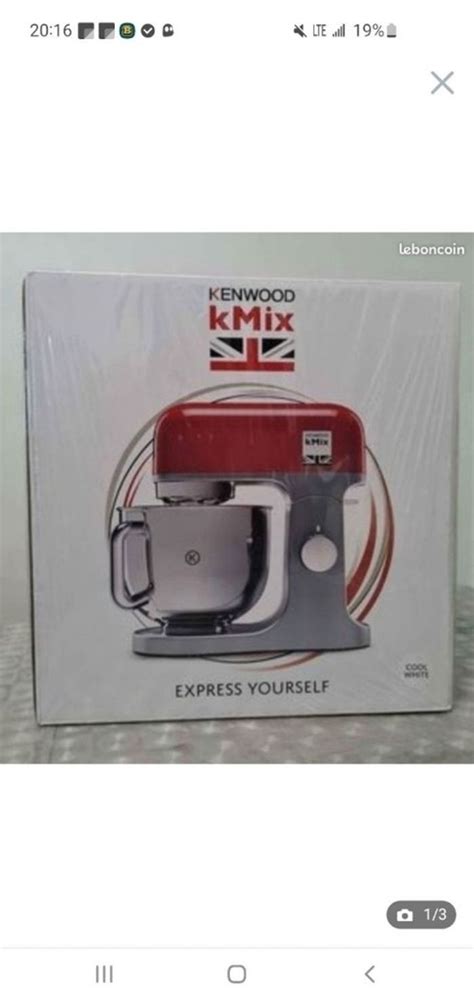 Robot P Tissier Kenwood Kmix Blanc Kenwood Beebs