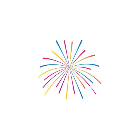 fireworks logo vector 13044106 Vector Art at Vecteezy