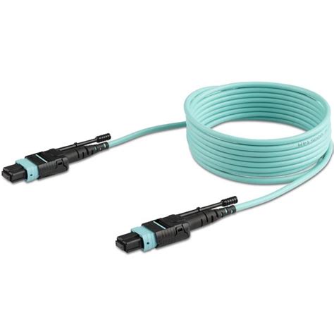 Mpo Mtp Fiber Optic Cable Plenum Rated Om Gb Push Pull Tab