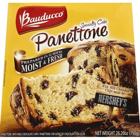 Bauducco Panettone, with Milk Chocolate Chips (26.2 oz) - Instacart