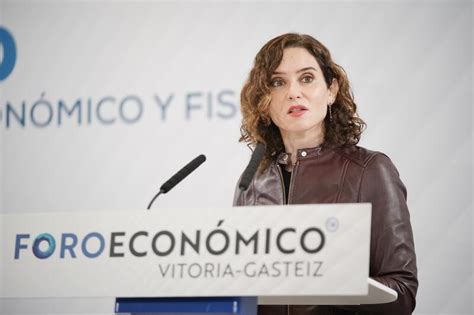 Ayuso Pide A S Nchez Una Rebaja Fiscal Radical E Inmediata