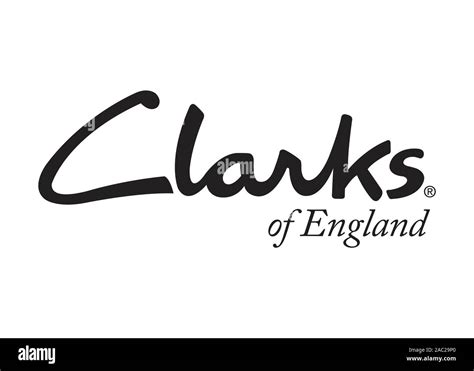 Clarks of England logo Stock Photo - Alamy