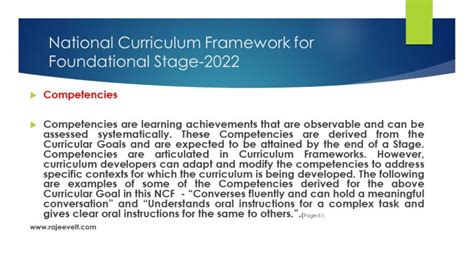 Highlights Of National Curriculum Framework Ncf 2022 School Education