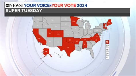 15 States Set To Vote On Super Tuesday Good Morning America