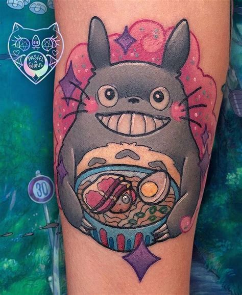 Merciii Gabriela Totoro Ponyo Ghiblitattoo Studioghiblitattoo