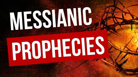 Messianic Prophecies What Are They One For Israel Ministry