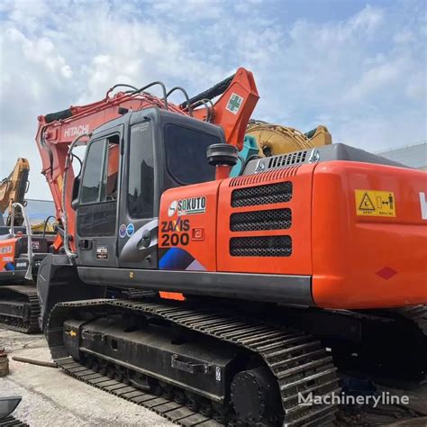 Hitachi Zx200 Tracked Excavator For Sale China GB39331