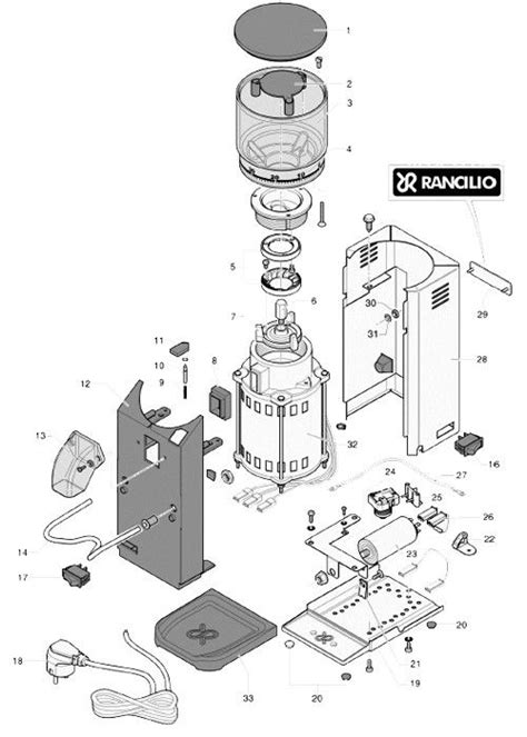 Capresso Burr Grinder Parts Diagram - Wiring Diagram Pictures