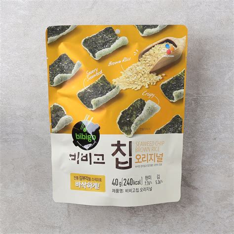 CJ 비비고칩 오리지널 40G 배민스토어