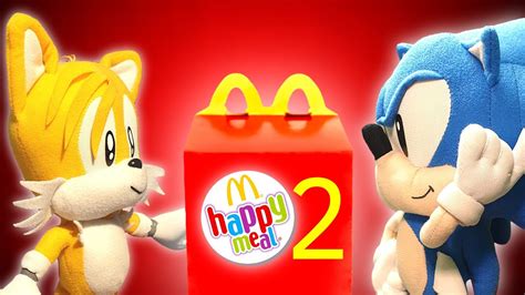 Sonic The Hedgehog Tails Happy Meal 2 YouTube