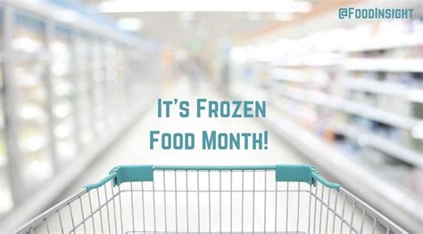 Celebrate National Frozen Food Month Food Insight