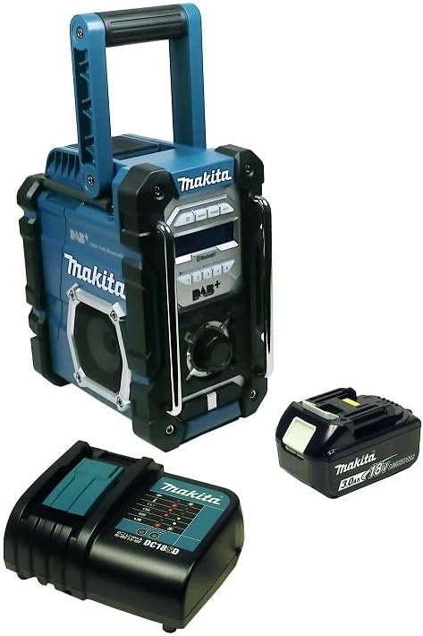 Makita DMR 112 Radio Budowlane Z DAB I Bluetooth Akumulator 3 Ah I