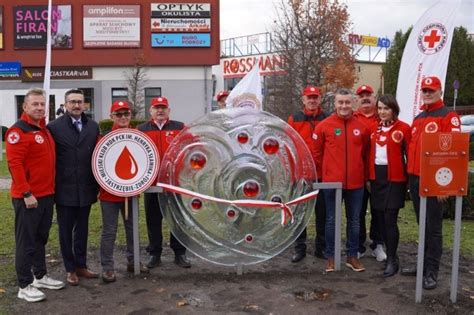 W Jastrzębiu stanął pomnik honorujący dawców krwi Jastrzebianie pl