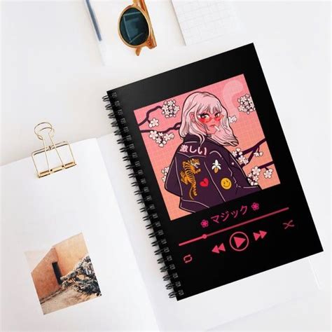 Anime Journal Notebook To Use For School Or For Your Everyday Use It