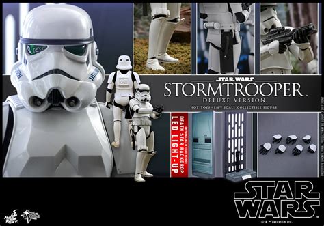 HOT TOYS Stormtrooper Sixth Scale Figure Deluxe Version Mintinbox