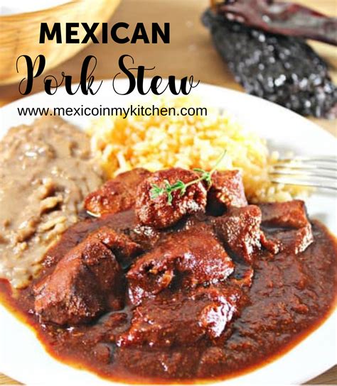 How To Make Asado De Puerco Recipe Pork Stew Recipe Mexican Pork