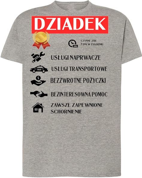 Dzień Dziadka T Shirt Koszulka R 3xl Ceny I Opinie Ceneo Pl