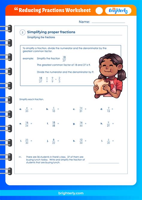 FREE Printable Reducing Fractions Worksheets for Kids [PDFs] Brighterly