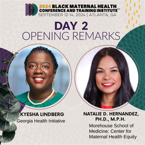 - Black Maternal Health Conference 