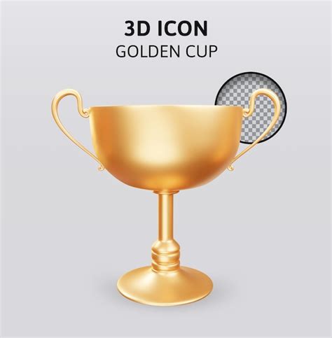 Premium Psd Winners Trophy Badge 3d Rendering Illustration