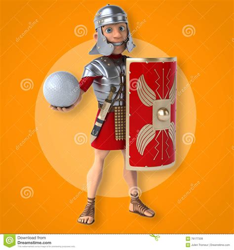 Roman Soldier Stock Illustration Illustration Of Armour 76177339