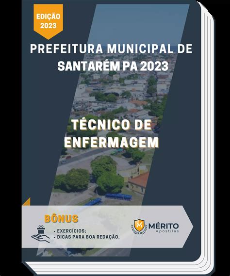 Apostila T Cnico De Enfermagem Prefeitura De Santar M Pa M Rito