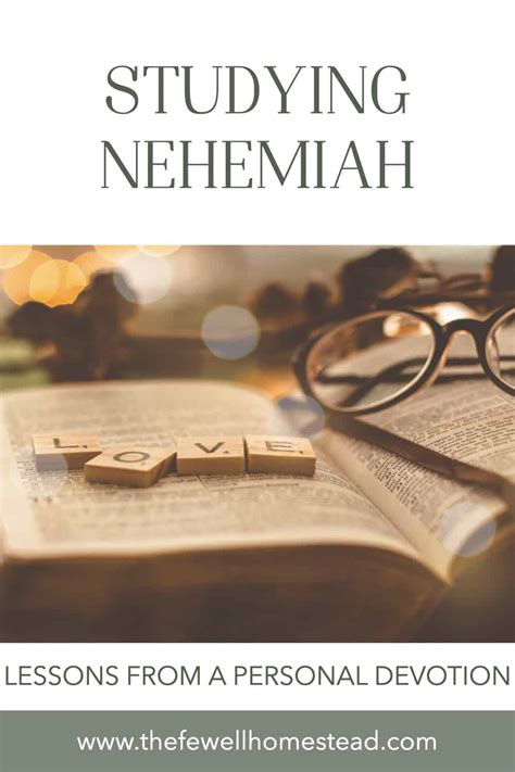 Bible Study | The Story of Nehemiah - Amy K Fewell | Homesteading for ...