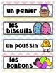 French Easter Word Wall P Ques By Peg Swift French Immersion Tpt