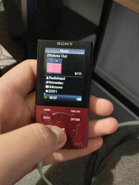 My Mp3 Player Looks Like Amnesic Rradiohead