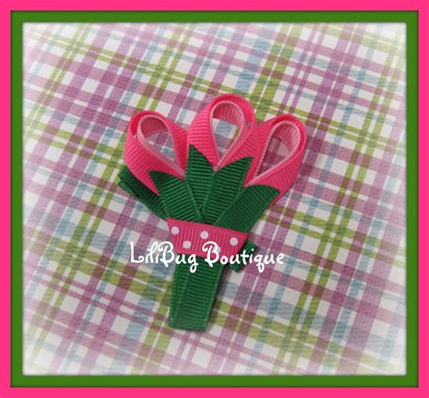 Flower Bouquet Hair Clip - Etsy