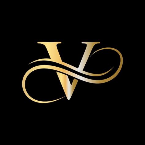 Premium Vector Luxury Letter V Logo Template Luxurious V Logotype