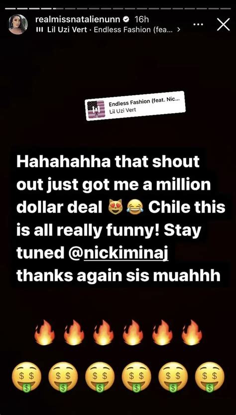 Natalie Nunn Thanks Nicki Minaj For Mentioning Her Chin Says Shes She