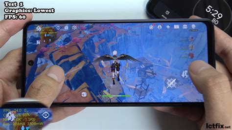 Tecno Pova 5 Genshin Impact Gaming Test Helio G99 120Hz Display ICTfix