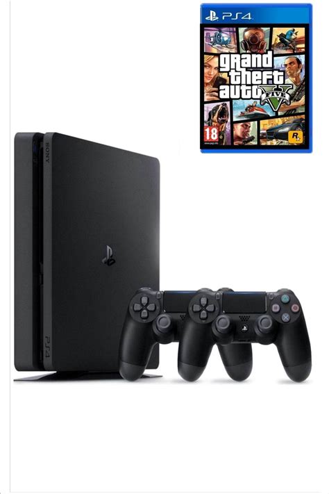 Sony Playstation Slim Kasa Gb Yenilenmi Ps Kol Gta