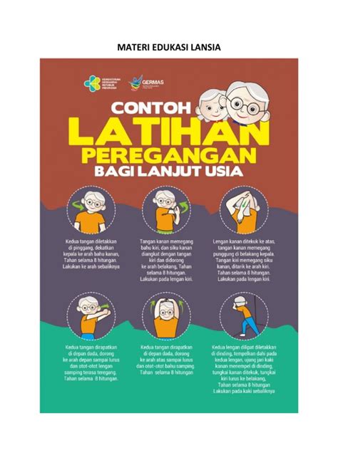 materi edukasi lansia