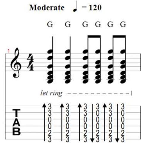 Guitar Lesson: Learning Strum patterns