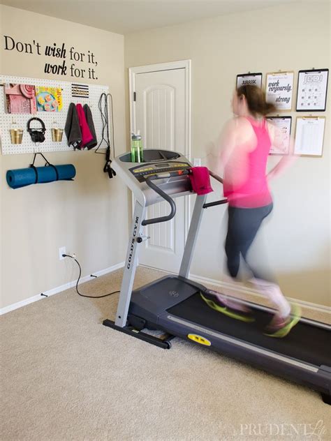 Organized Home Gym How To Turn A Corner To A Mini Gym A Prudent