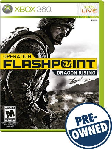 Best Buy Operation Flashpoint Dragon Rising PRE OWNED Xbox 360