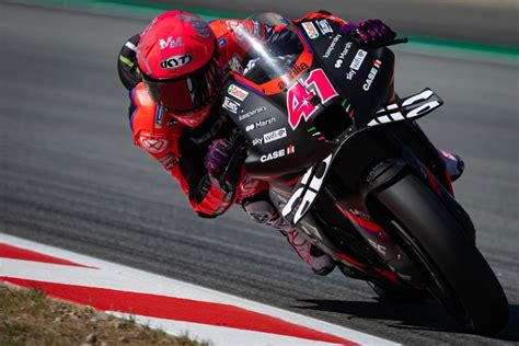 Motogp Doppietta Aprilia Nelle Libere Del Venerd Del Gp Di Catalogna