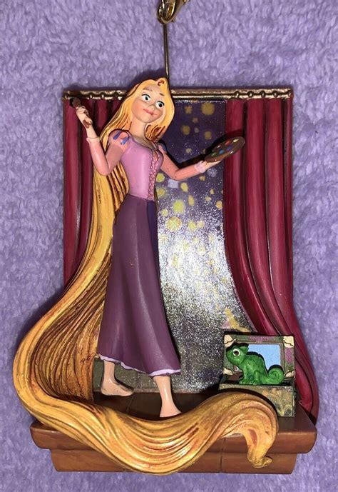 Disney Tangled Rapunzel Sketchbook Christmas Ornament Ebay