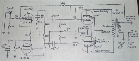 Push Pull Tube Amp Schematic